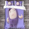 3D Printed High-quality Cartoon Down Duvet Cover for Children, Adults, Modern Ultra-fine Fiber Duvet Cover with Zipper and Pillo