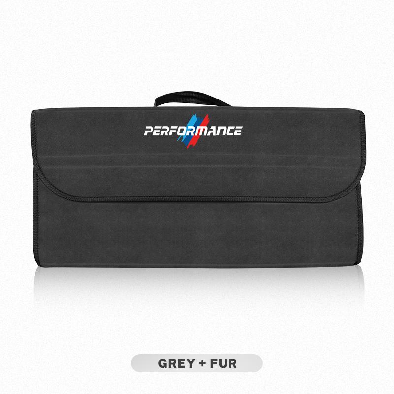 Felt Car Trunk Organizer Foldable Storage Box Cargo Stickers For BMW iX1 I7 F07 F48 F39 F34 F40 F45 F46 G30 G20 G32 E70 E71 E66