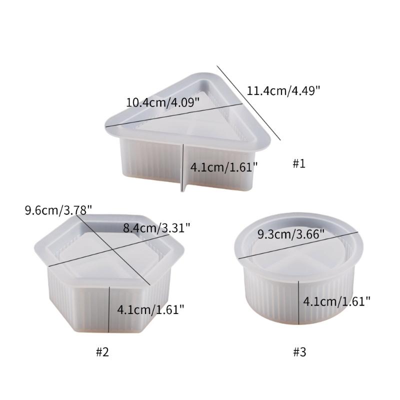 DIY Crystal Epoxy Resin Jar Mold Storage Box Tank Silicone Molds for DIY Jewelry Making Candy Box Container Casting Tool