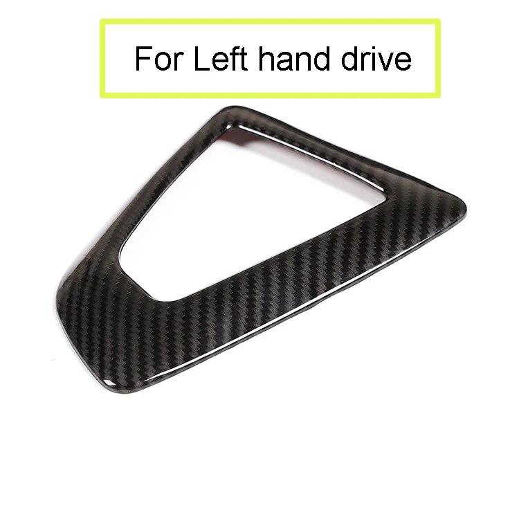 

Углеродное волокно Стиль ABS для BMW F20 F21 F22 F23 F30 F34 F35 F32 F33 F36, автомобильная коробка переключения передач, аксессуары для накладки For Left hand drive
