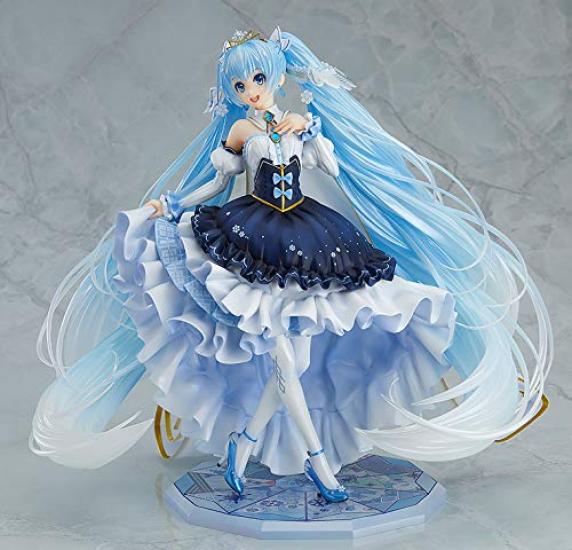 Character Vocal Series 01 Hatsune Miku Snow Miku Snow Princess Scale ABS PVC Complete Figure Ver. 1/7 & Pre-painted