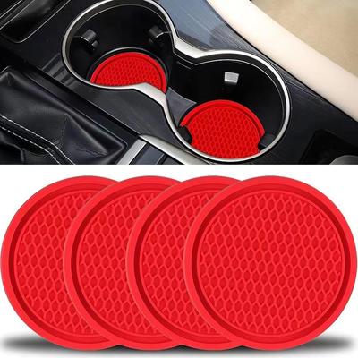 Posavasos Creativo para Coche de Panal: Alfombrilla de almacenamiento multifuncional antideslizante