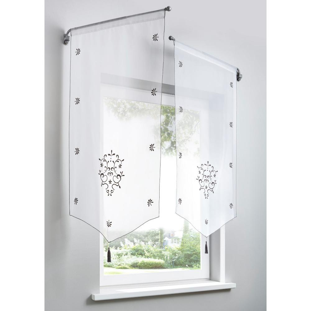 Yarn, Computer Embroidery, Triangular Curtains, Window Screens 10Ya84