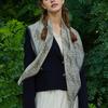 ANA MAISON Familiar Old Thing Silk Wool Scarf [PMsw-1431]