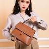 2025 Urban Minimalist Women's Genuine Leather Handbag: Korean-Style Fashion Shoulder Bag