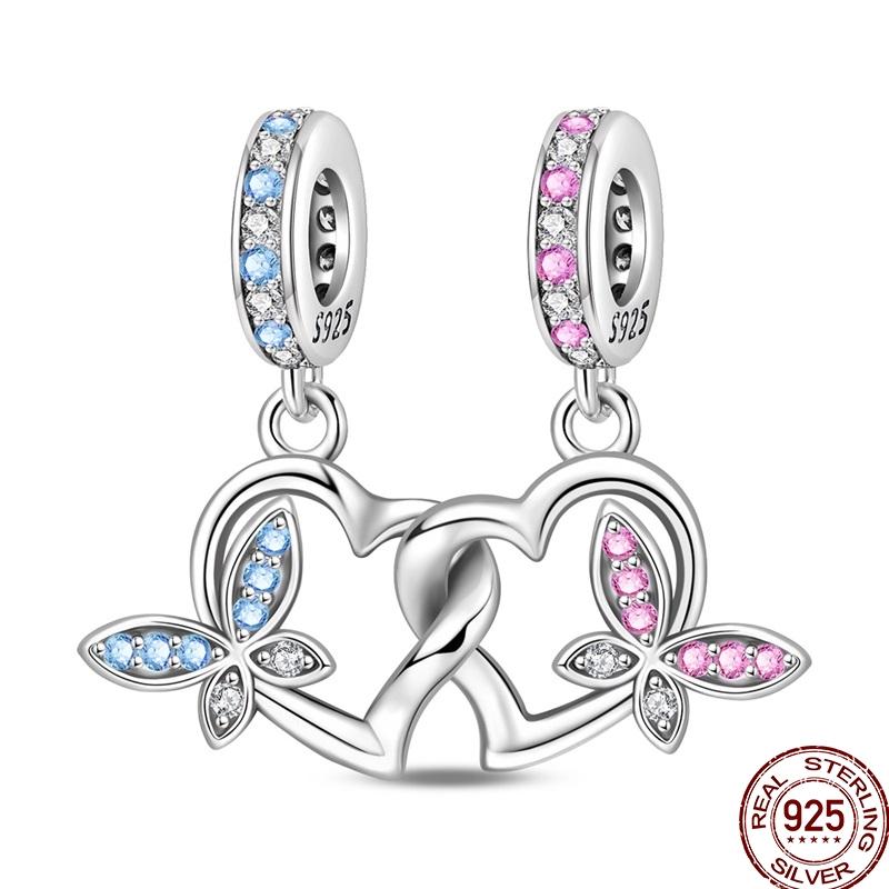 New Original Copper Elephant Cat Game Charms Bead Flower Baby Beads Fit 3Mm Bracelet Diy Jewelry Gifts For Women