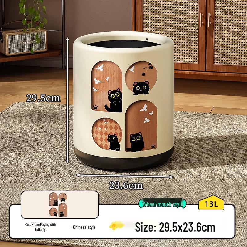 Star You Pojízdný odpadkový koš 2024: Všestranný odpadkový koš vysoké hodnoty do obývacího pokoje, koupelny, ložnice s kolečky