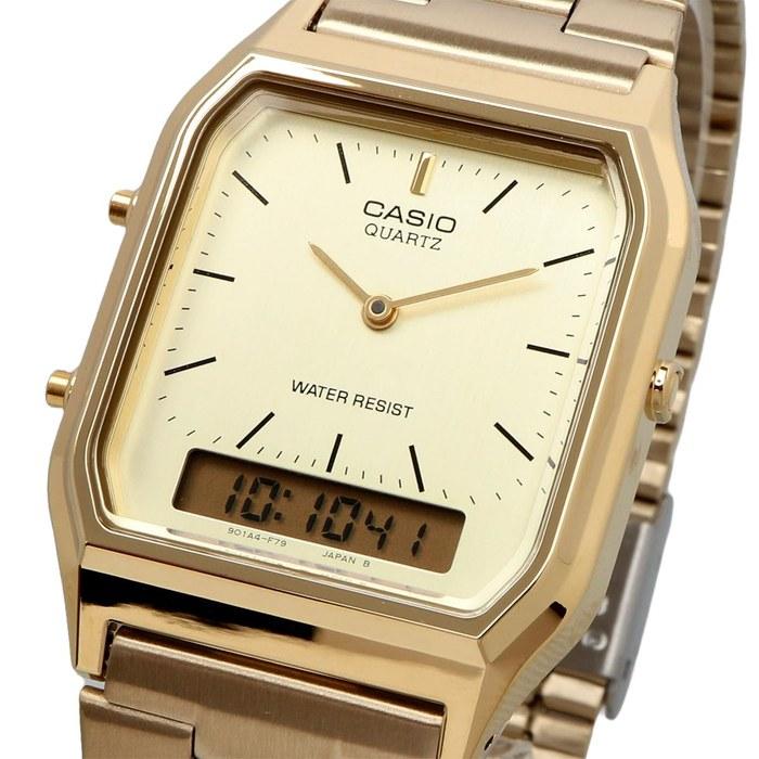 Casio AQ-230GA-9DMQ Analog-Digital Quartz Watch - Gold