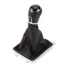 TUCKBOLD Manual Gear Shift Knob Cover for Volkswagen Passat Remo 3C2 B6 6-Speed 2005-2011 (1pc)