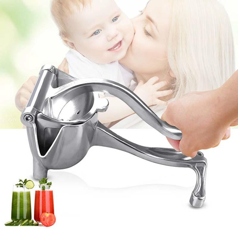Manual Juicer Squeezer Aluminum Alloy Hand Pressure Juice Pomegranate Orange Lemon Sugar Cane Kitchen Fruit Tool