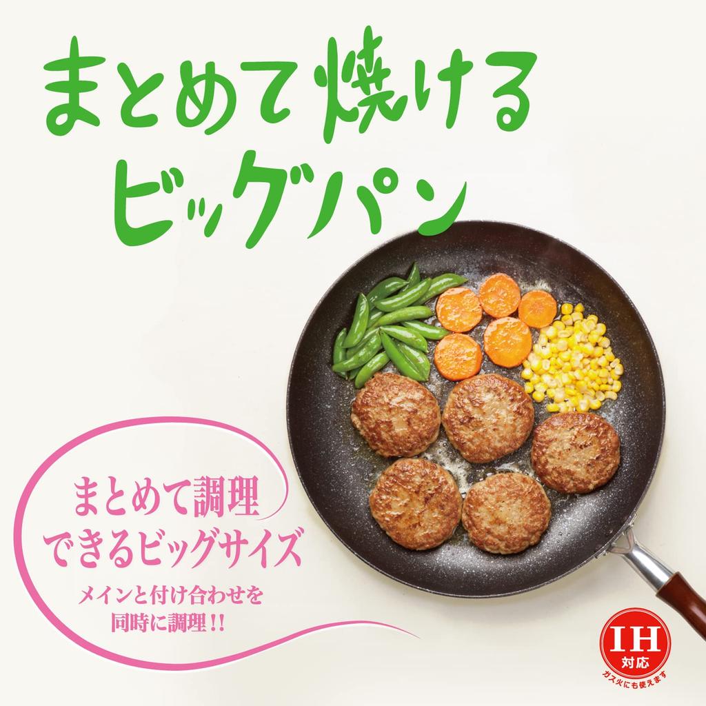 Alucube Frying Pan, 32cm, Multi-Fry Pan, Black