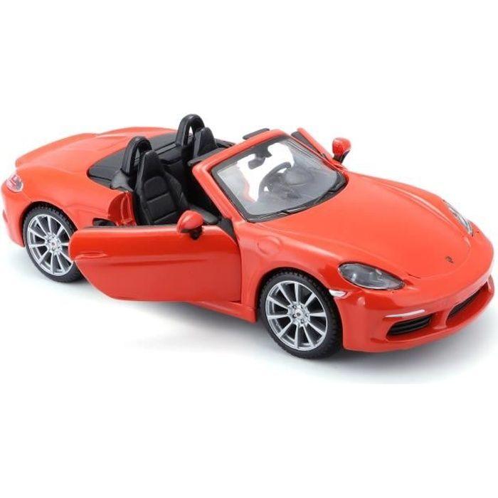 BBURAGO Voiture Porsche 718 Boxter 1/24ème - Orange