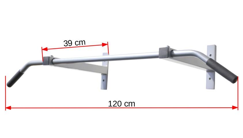 Wall-mounted pull-up bar for MASTER