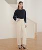 PAUL&ALICE Boat Neck Cuff Tee / 2 Colors