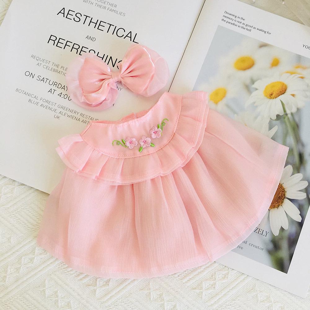 Medium 30cm Handmade Doll Clothes for Jointed Bear - S Size Belle Lulu Outfit Gift for Girls