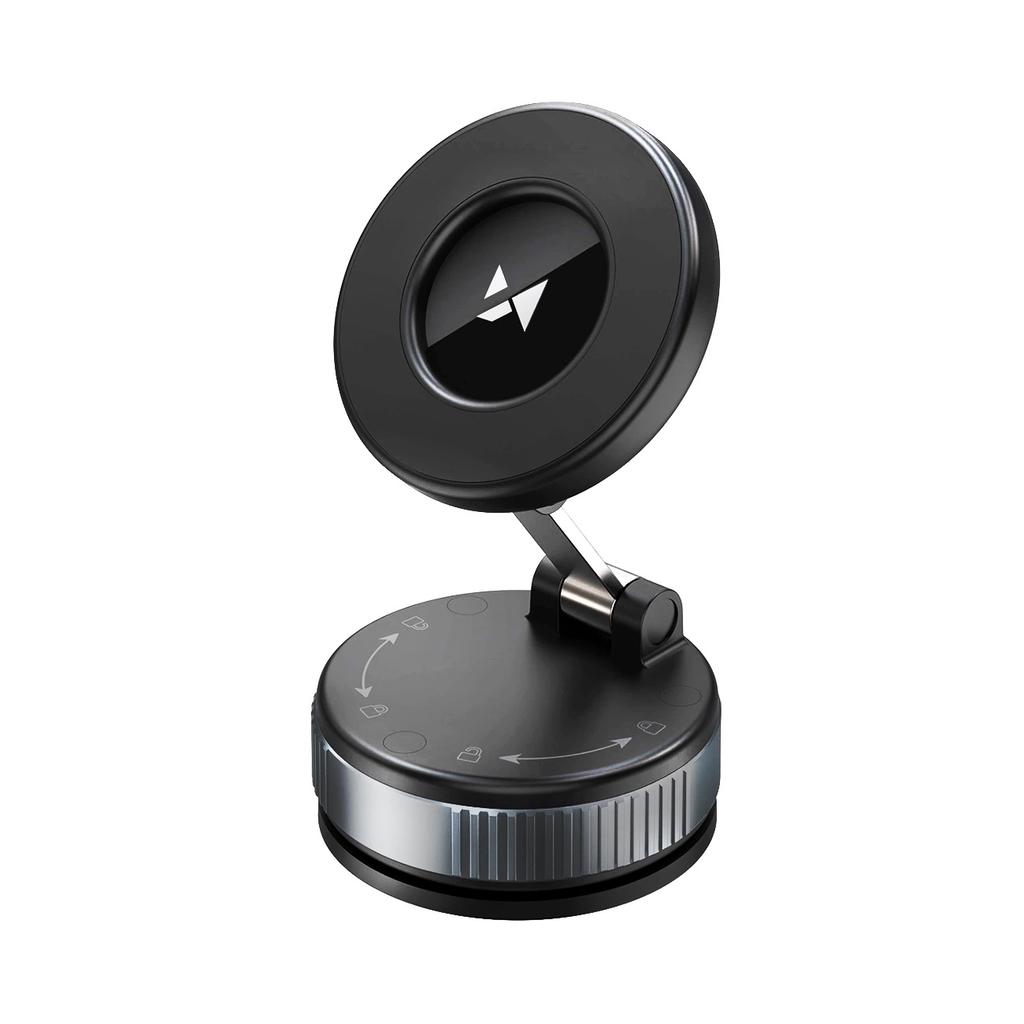 Magnetic Car Mount for Dashboard Windshield - Black