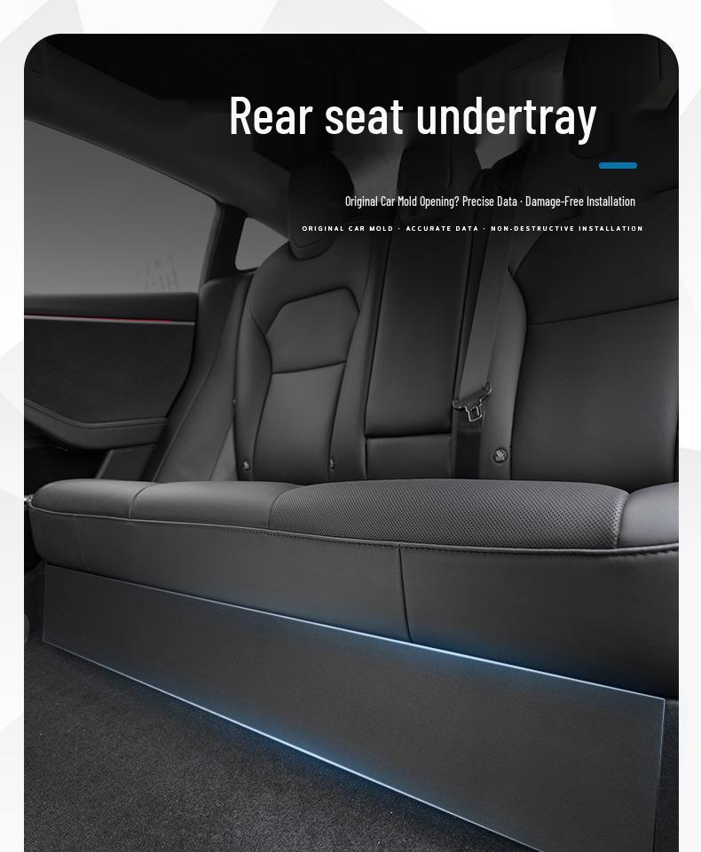 Tesla Model 3/Y Rear Seat Protective Kick Mat - TPE Version