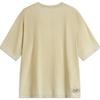 Li Ning Basketball Series Letter Print Round Neck Comfortable Breathable Short Sleeve T-Shirt Men Tops Lotus-Yellow AHSU919-1