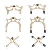 Copper Stick Frame Billiards Snooker Pool Cue Rest Bridge Head Holder Accessory