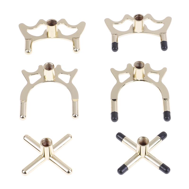 Copper Stick Frame Billiards Snooker Pool Cue Rest Bridge Head Holder Accessory