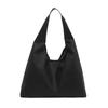Foreign-style bag, commuter tote bag, women's new trendy solid-color textured shoulder bag, popular underarm bag this year