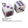 Dekorative Mahjong Würfel 2 Stück 25MM Set, für Tischspiel, Brett Leicht zu lesen Casino Themenparty, Mah Jongg Zubehör, Geschenk Männer Frauen Tragbar