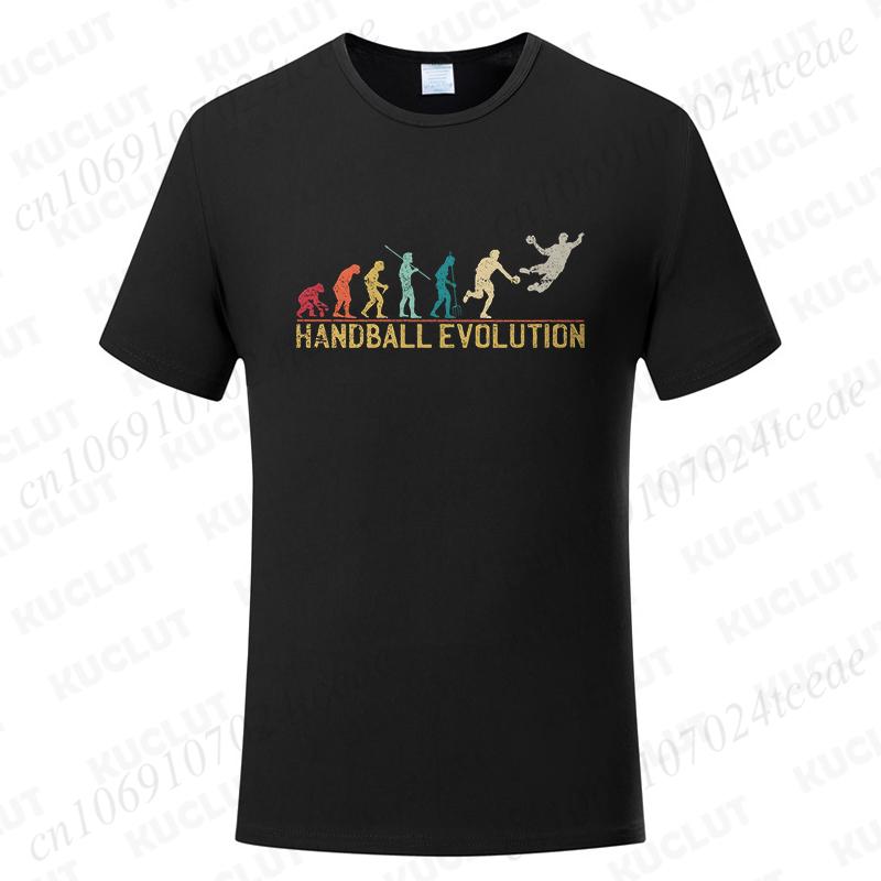 

Забавные дизайны гандболистов для мужчин и женщин, футболки, летние топы с коротким рукавом, модные футболки, одежда, повседневные трендовые футболки S