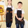 Children'S Apron With Multiple Pockets For Painting And Craft Activities For Household And Kitchen Use