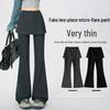 2026 Women's Breathable Cotton Summer Sports Shorts with Drawstring; Loose Fit, Slimming, Pocket Design, Wide Leg Casual Outerwear.