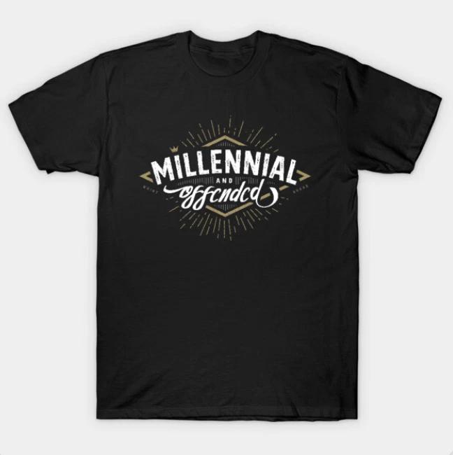 Millennial and Offended T-Shirt XL