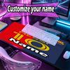 Custom Name Personalized Lionel Messi Pattern Mousepad, Laptop PC Desk Mat, Decorative Desk Mat for Home Keyboard Pad Gift