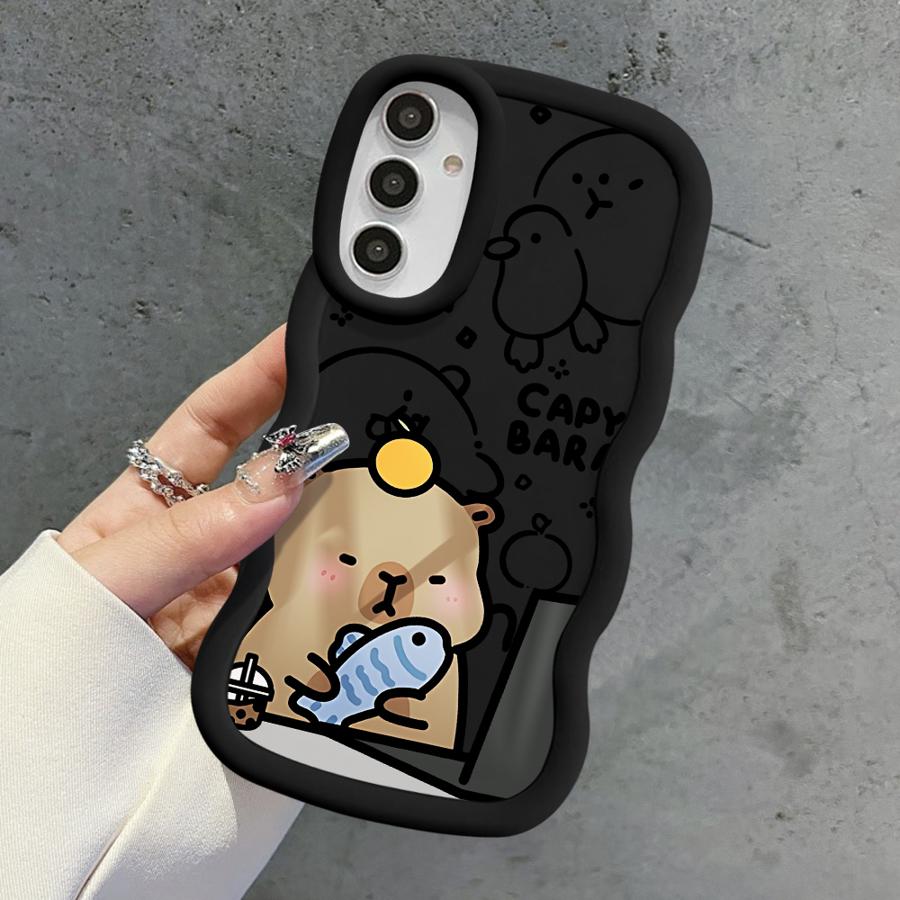 Cute Capybara Phone Case for Xiaomi Redmi 8 9C 9T 10C 10A 12C 4G 13C A1 A2 Plus Poco X3 NFC Pro X5Pro TPU case
