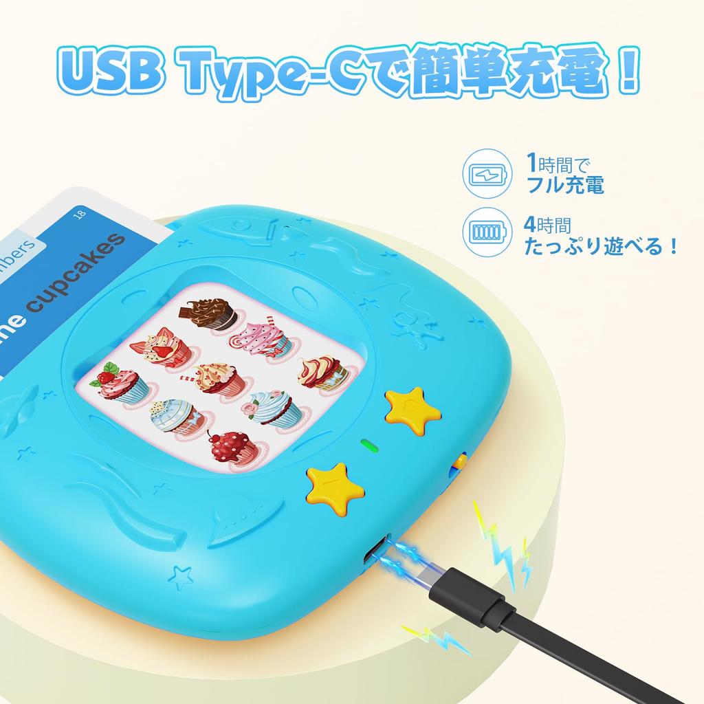 HOMESTEC Flash Cards English Native Pronunciation 144 Words Toys Real Photos Educational Toys Educational Enlightenment Learning Toys Ink Talking Word