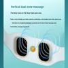 Heated Pulse Vibration Waist Massager Belt with Remote CN Plug (adapter Included)