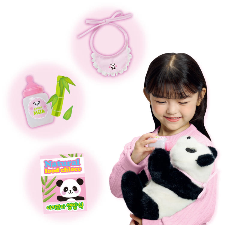 [mimi world] Adorable Baby Panda Plush Doll by mimiworld