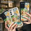 Phone Case: 2D Flat, Suitable for Samsung Galaxy A34 A35 M05 M06 S20 S22 S21 FE Plus 5G Protective Case, Rainbow Island Little Boat, Perfect Christmas