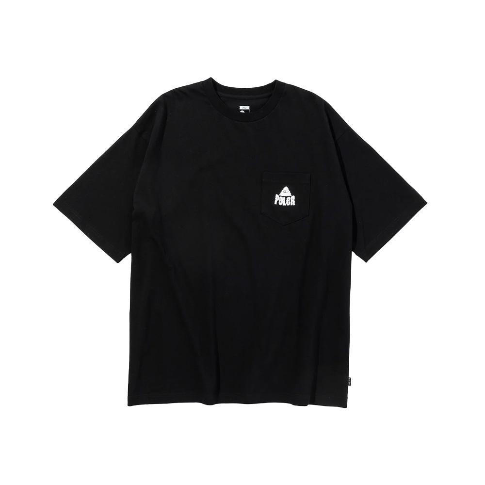 Polar Staff Fuzzy Stuff Relaxed Fit Pocket Tee Black M
