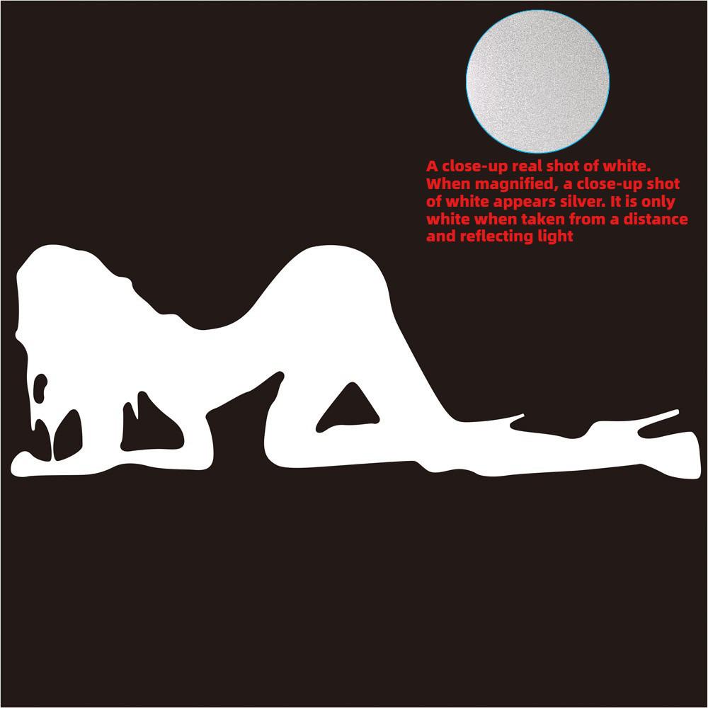 Car Sticker Sexy Woman Silhouette Car Decal Set Sexy Woman Silhouette Design Sticker for Car Body, Window & Auto Accessories