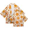 Women's Sun Pattern Series Shirt Performance Clothing Literature Japanese Uniform Dojo Hinoki Kimono Digital Printing