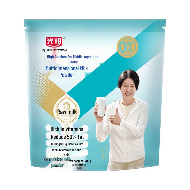 Guangming Sugar-Free High-Calcium Milk Powder for Adults & Seniors