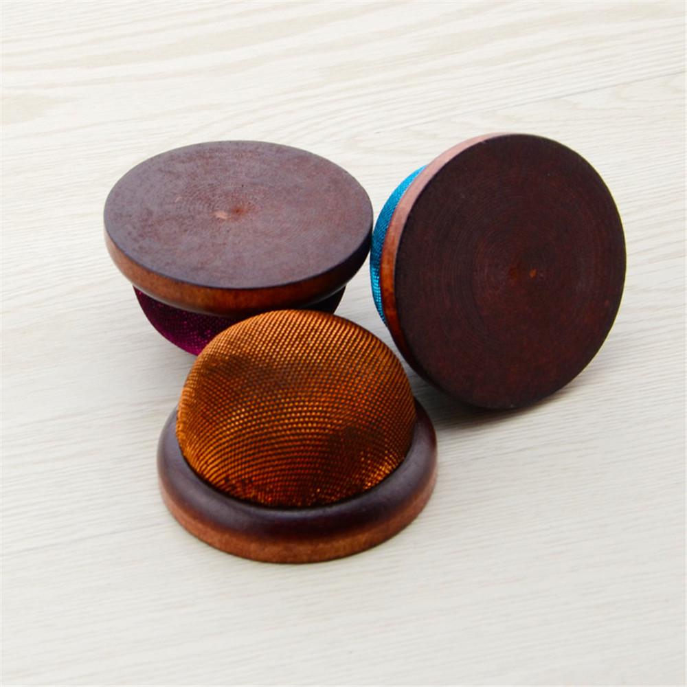 Wooden Base Pin Cushion Pincushion Insertion For Embroidery Sewing