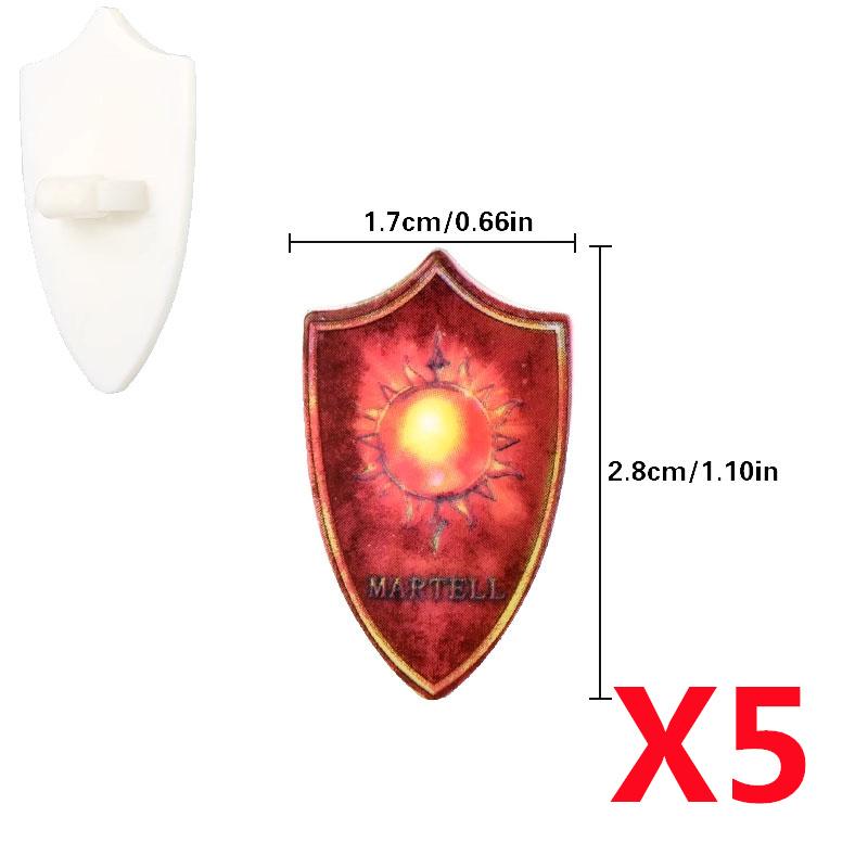 Medieval Military Castle Knight Shield Building Blocks Figures Accessory King Helmet Flags Shoulders Armor Feather Toy Gift T050