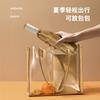Fully Automatic Eight-bone Three-fold Business Folding Sunscreen Men's Gold Glue Dual-purpose Umbrella