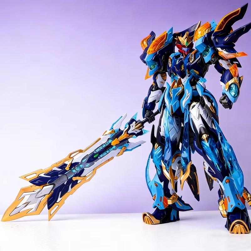 Motor Nuclear Mg 1/100 Mnp-Xh14 Mo Li Qing Chinese Style Mecha Articulated Assembly Model Kit Collectible Action Figure Toy Gift