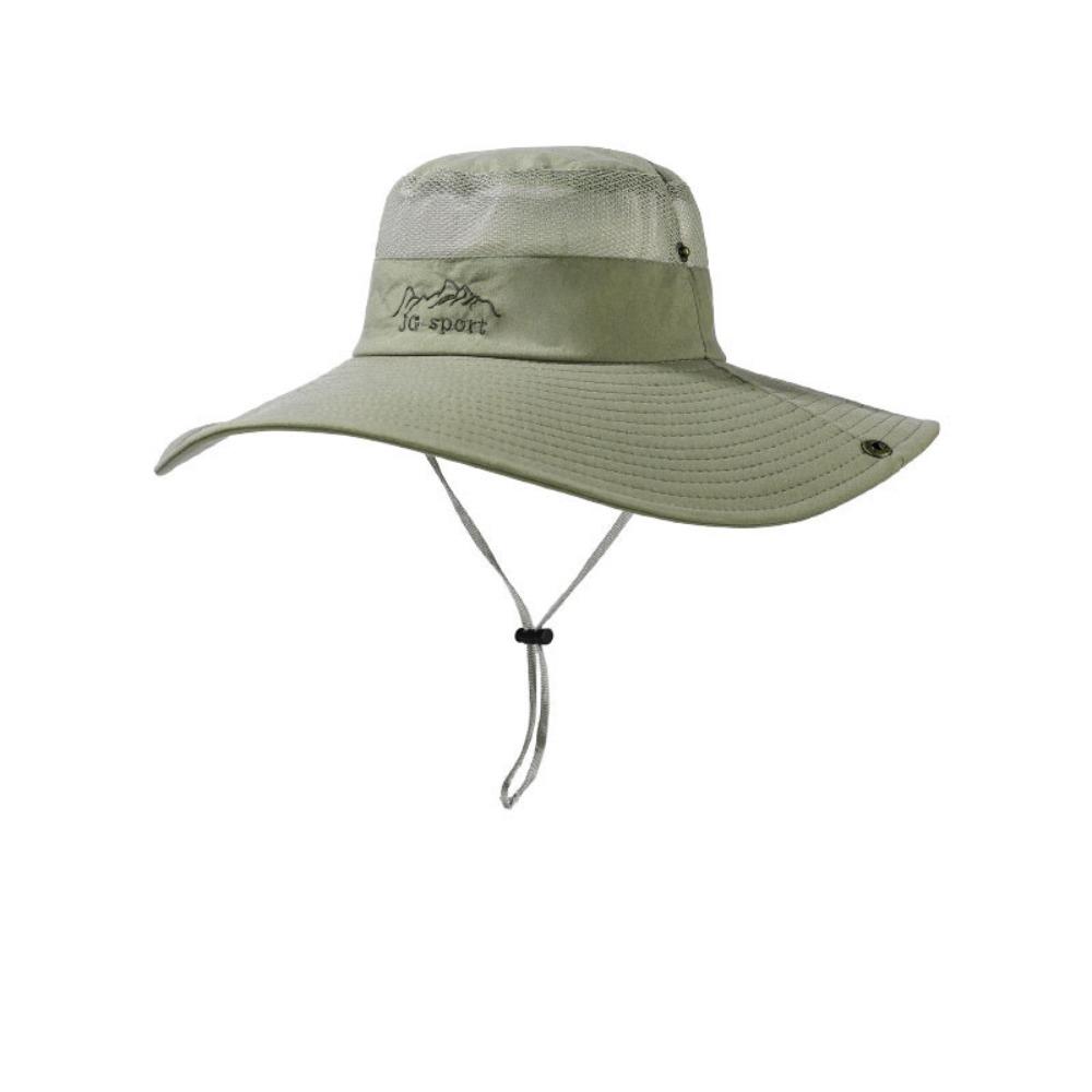 Portable Big Eaves Fisherman Hat Breathable Uv Protection Fishing Hat Sunshade Men's Sun Hats Spring/Summer