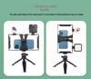 Live Broadcast Rabbit Cage Ring Light with Stable Follow Shot, Hot Shoe Mount, Handheld Bracket, Phone Frame for Photography.