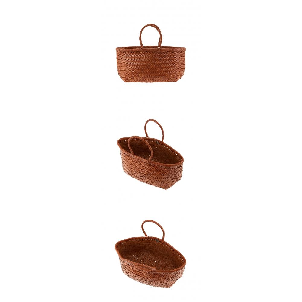Dragon Diffusion Small Tote Bag Tan Bamboo Triple Jump 8811