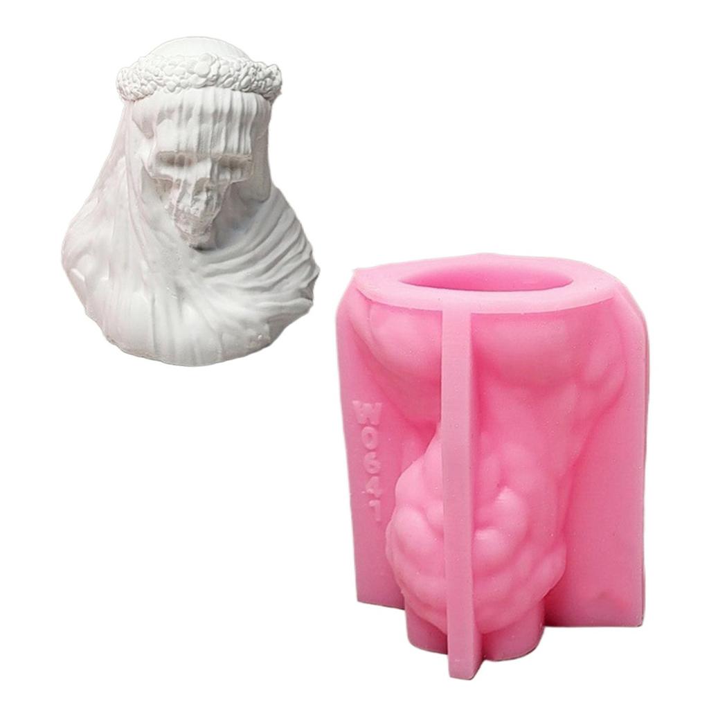 Figurine Bride Sturdy Silicone Squeeze Mould Set Craft Supplies for Kids Creativity and Home Decoration Enhancement