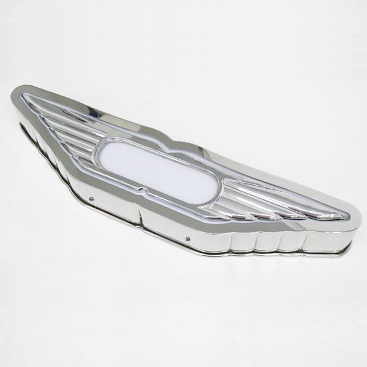 

Andon Bus Mark Wing Без зеркала Передний Нержавеющий Декоративный Маленький [WNJAPAN] Фонарь, Марка, Текст, Отделка, Андон, Сталь, Грузовик,