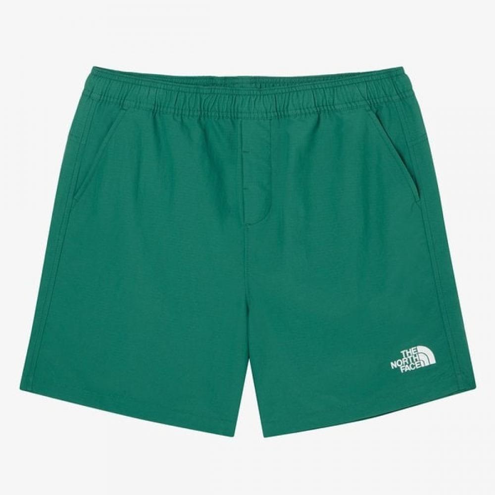 [north Face Official] Ns6nq04k White Label Bunny Shorts DARK GREEN/070